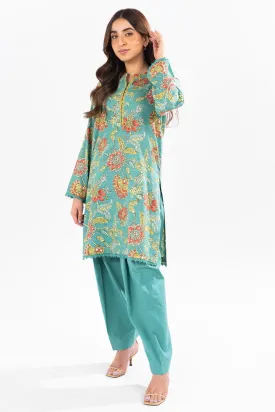 1 Pc Printed Khaddar Shirt 