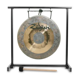 12" Traditional Gong and Table-Top Stand Set