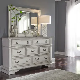 Abbey Park 520-BR-DM Dresser & Mirror