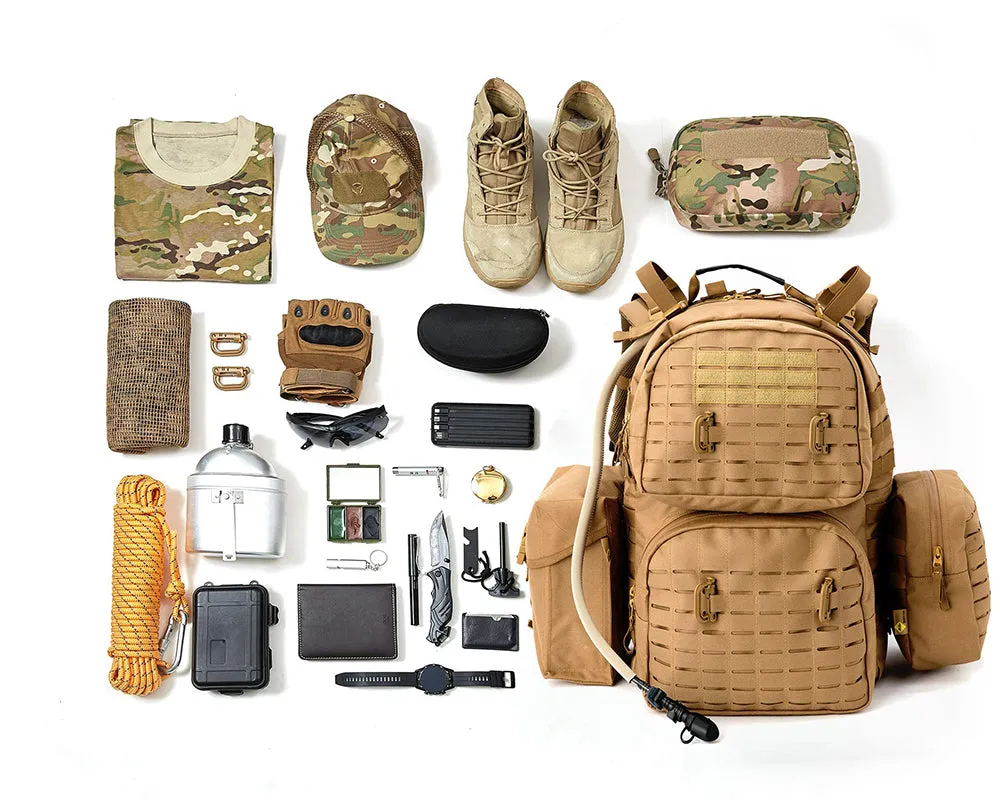 Akmax MOLLE 2 Medium Rucksack,3 Days Assault Pack  Coyote