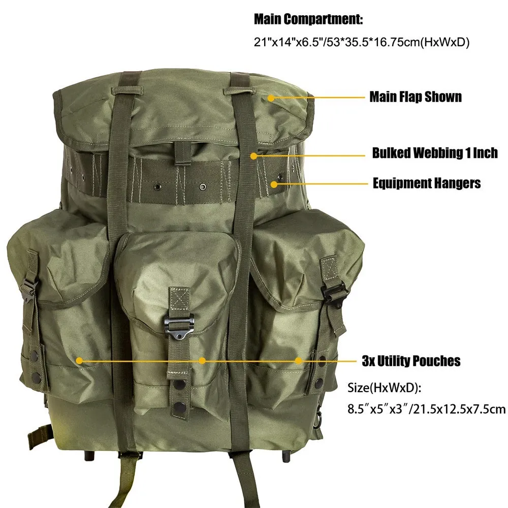 Akmax Rucksack Alice Meduim Pack Backpack and Butt Pack