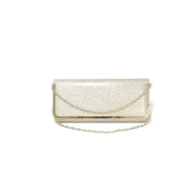 ALDO Gold Glitter Clutch | Pre Loved |