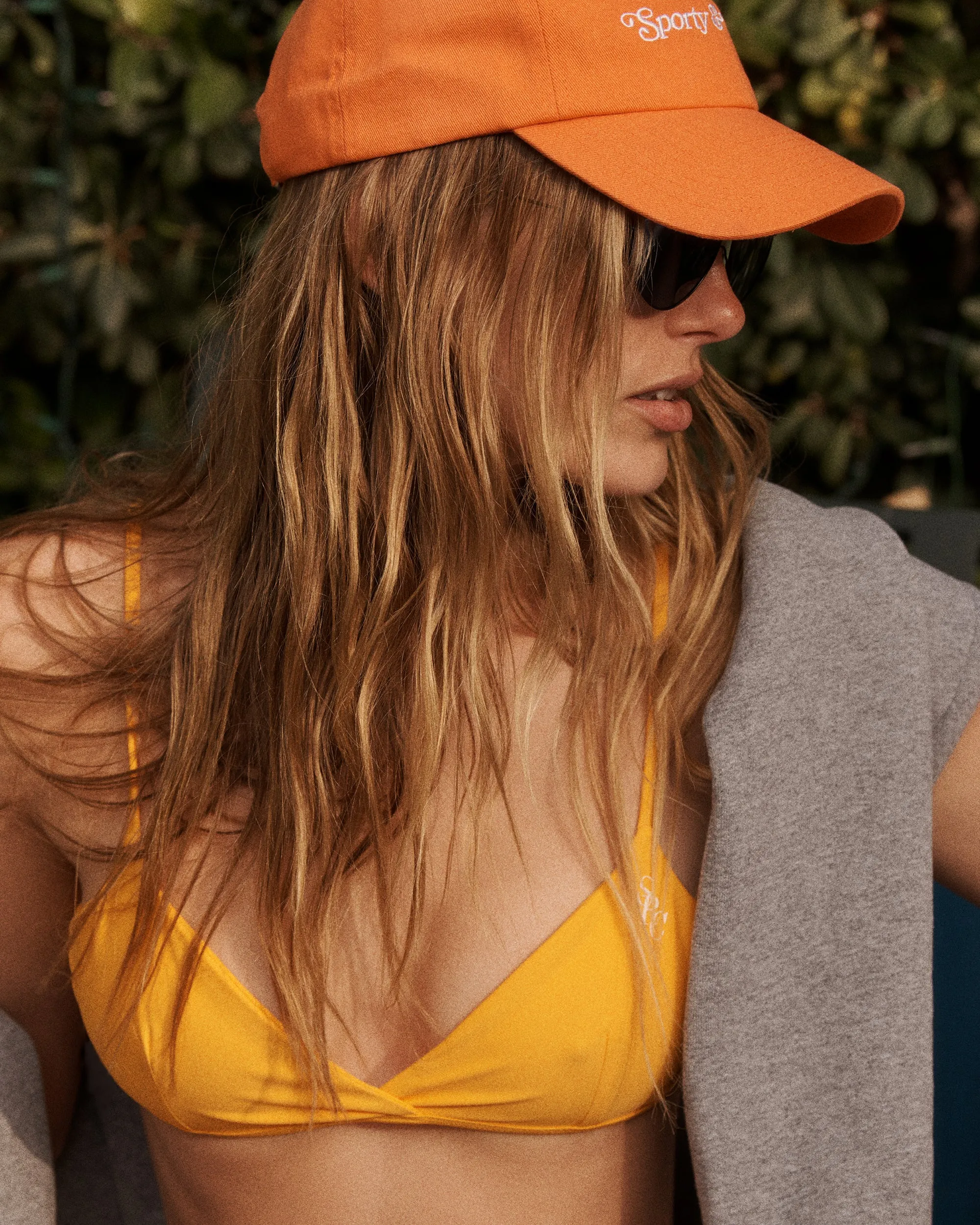 Brigitte Bikini Top - Saffron