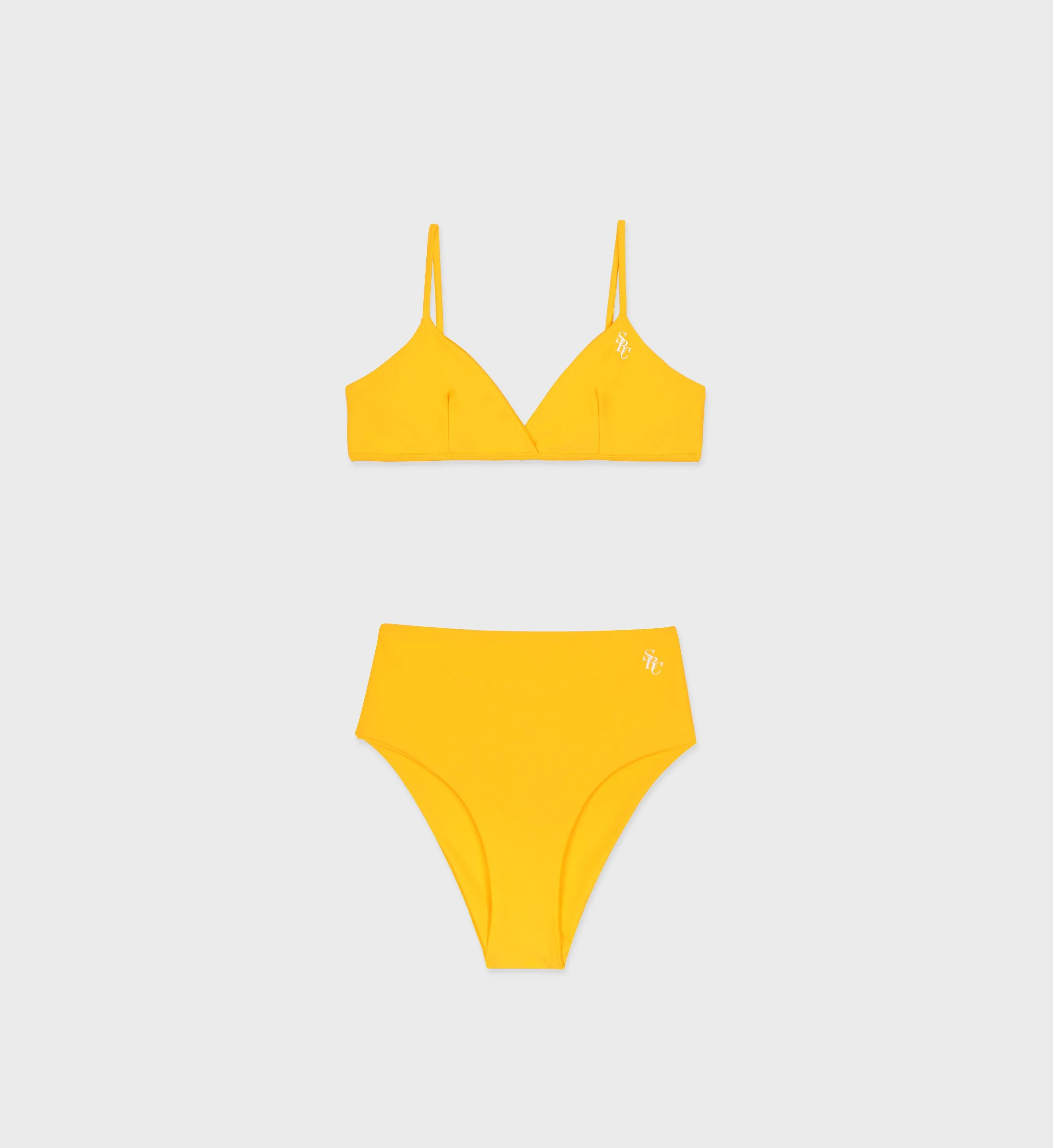 Brigitte Bikini Top - Saffron