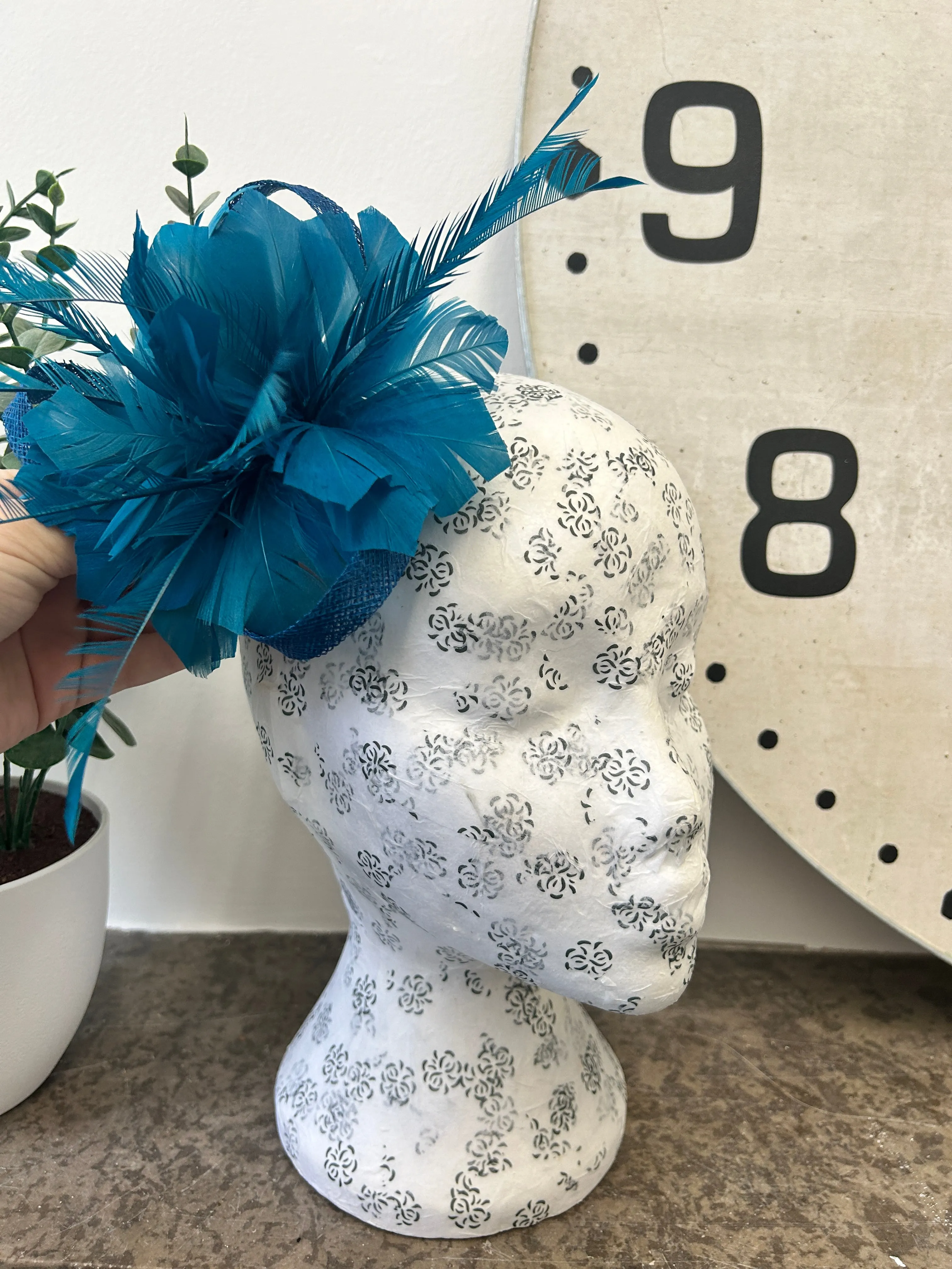 Charlotte Fascinator Clip (18 colours)
