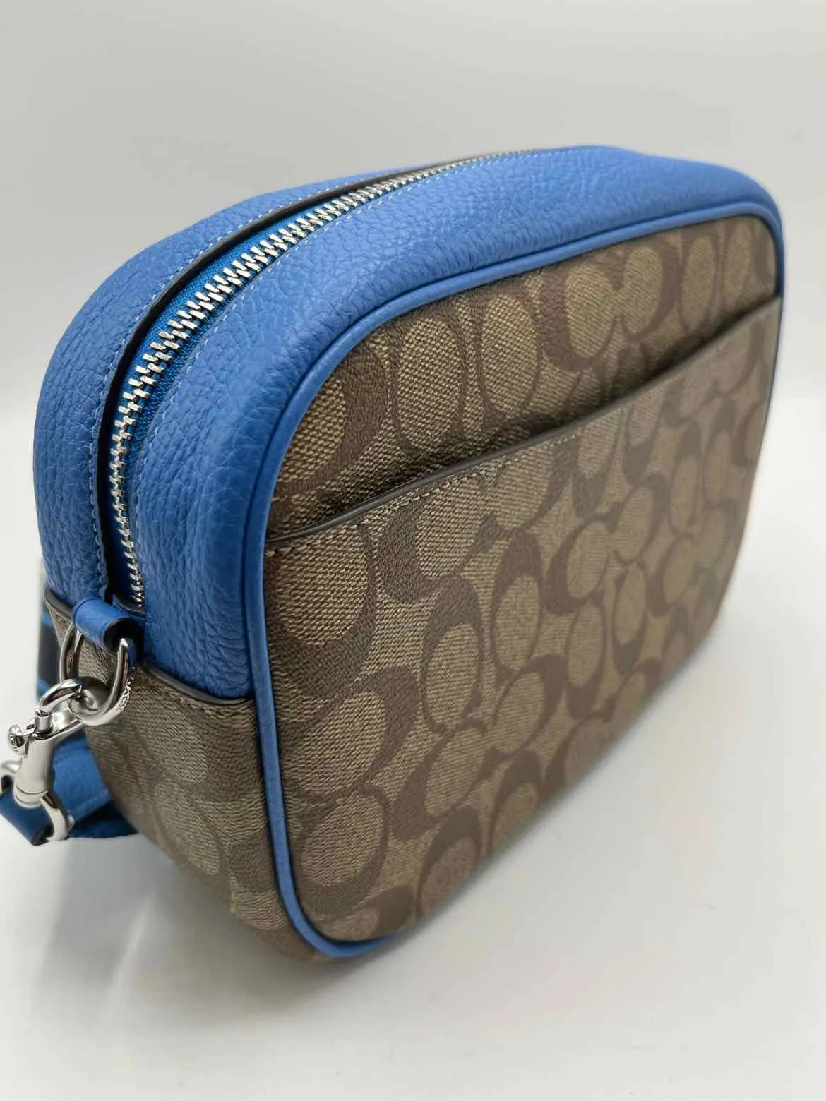 Coach brown and blue Handbag