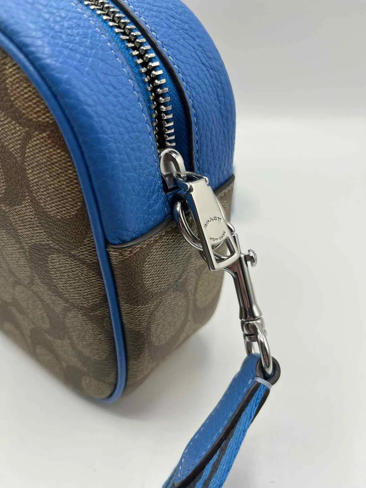 Coach brown and blue Handbag