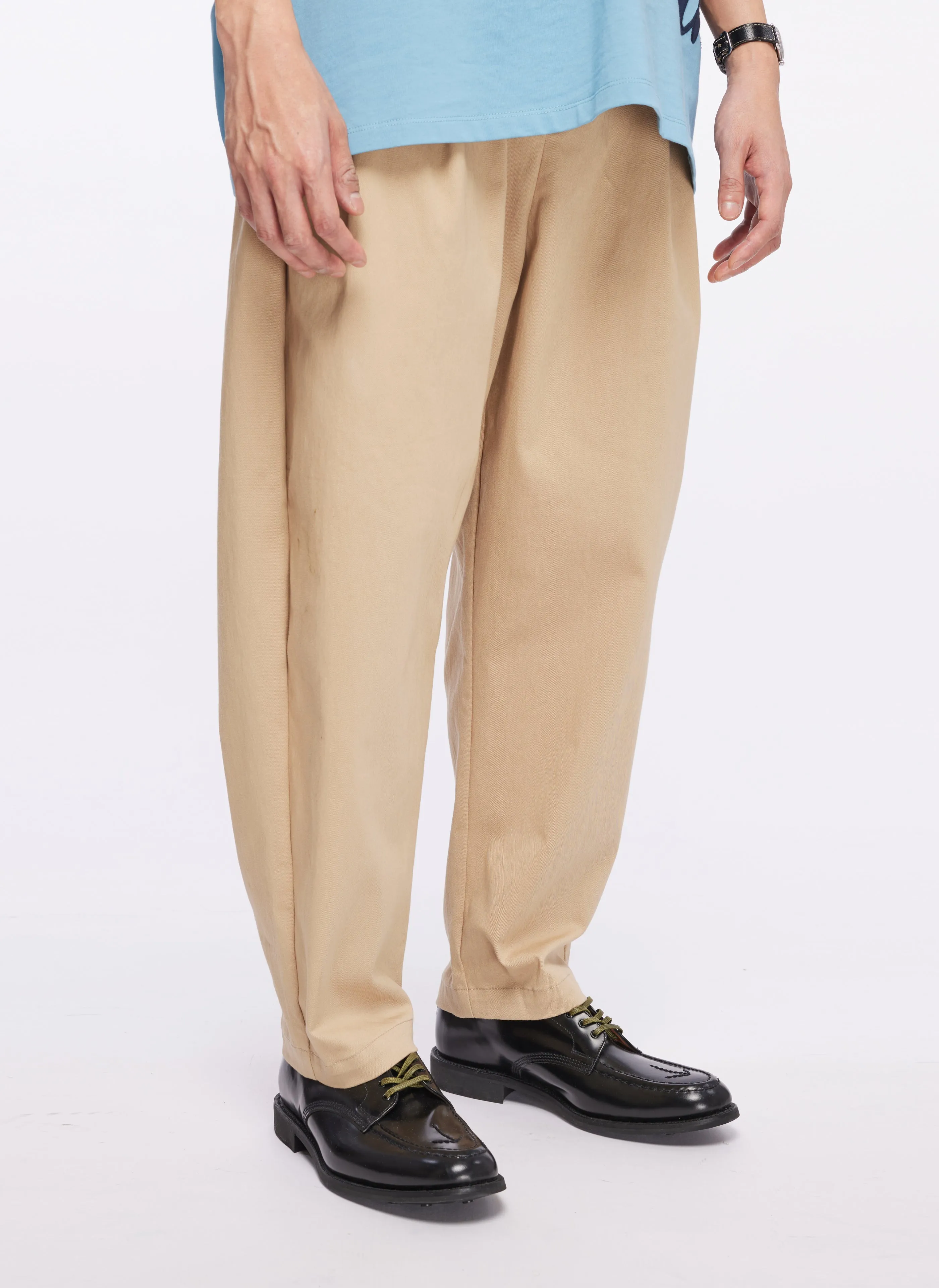 Cordura Cotton Nylon Wide Tapered Pants (P-12)