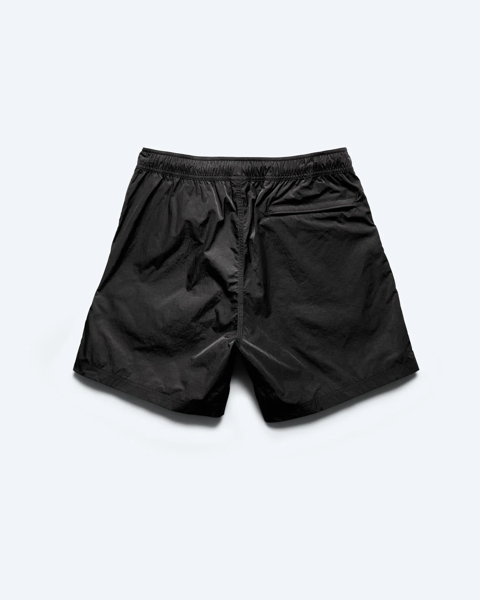 Crinkle Nylon Match Short 6"