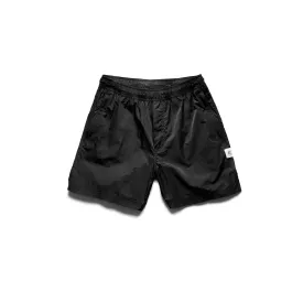 Crinkle Nylon Match Short 6"