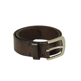 Deerhunter Leather Belt, width 4cm