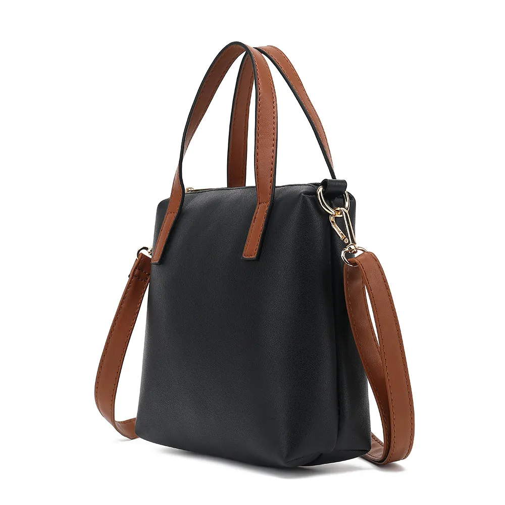 Double Handle Satchel Crossbody
