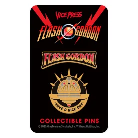 Flash Gordon "Have A Nice Day" Enamel Pin Set