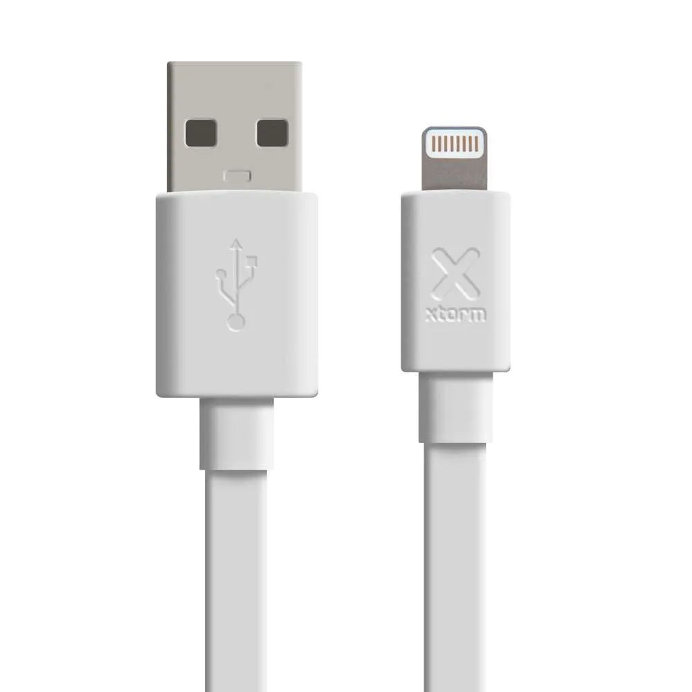 Flat USB auf Lightning Kabel - 3 Meter