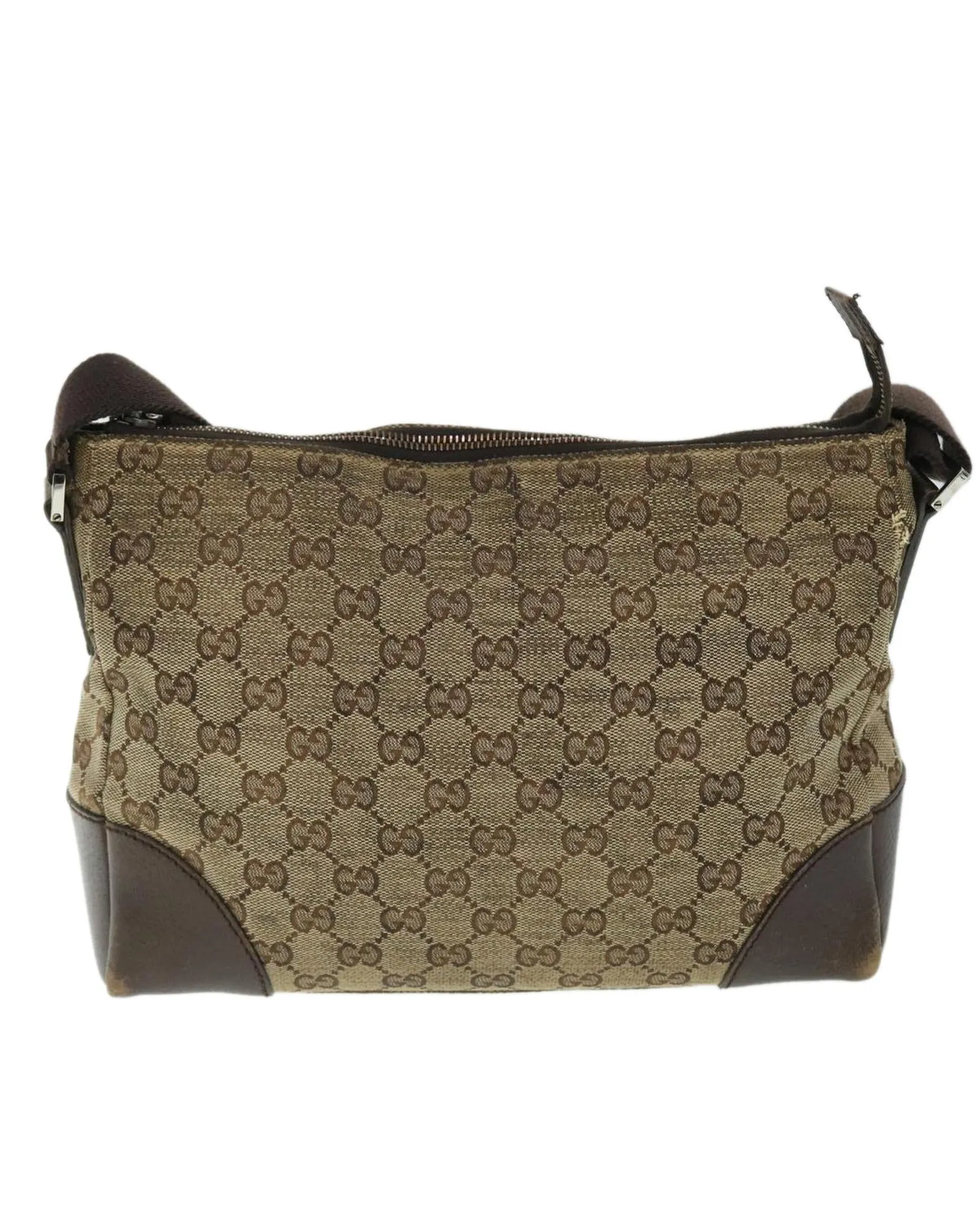 GG Canvas Shoulder Bag with Shoulder Drop