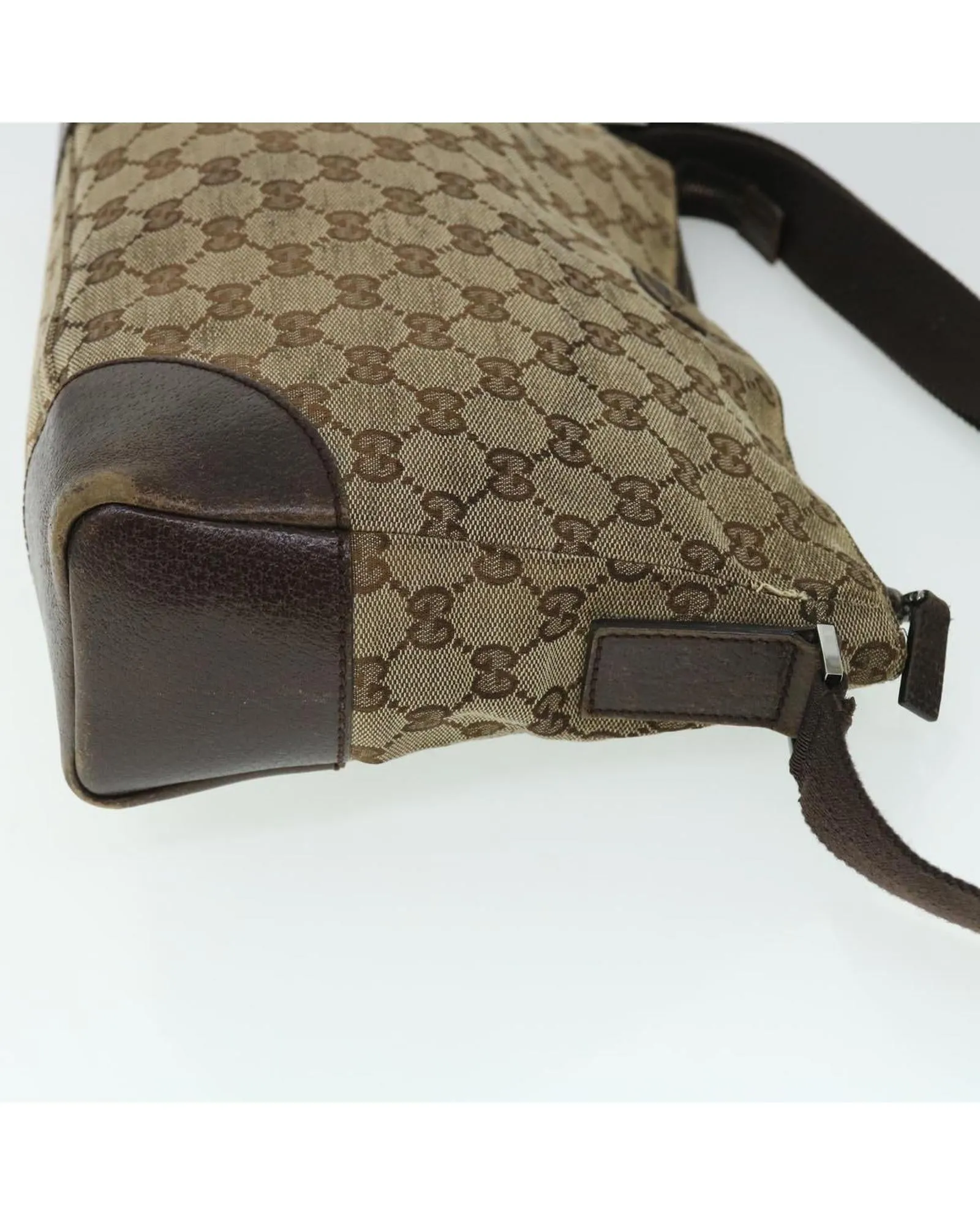 GG Canvas Shoulder Bag with Shoulder Drop