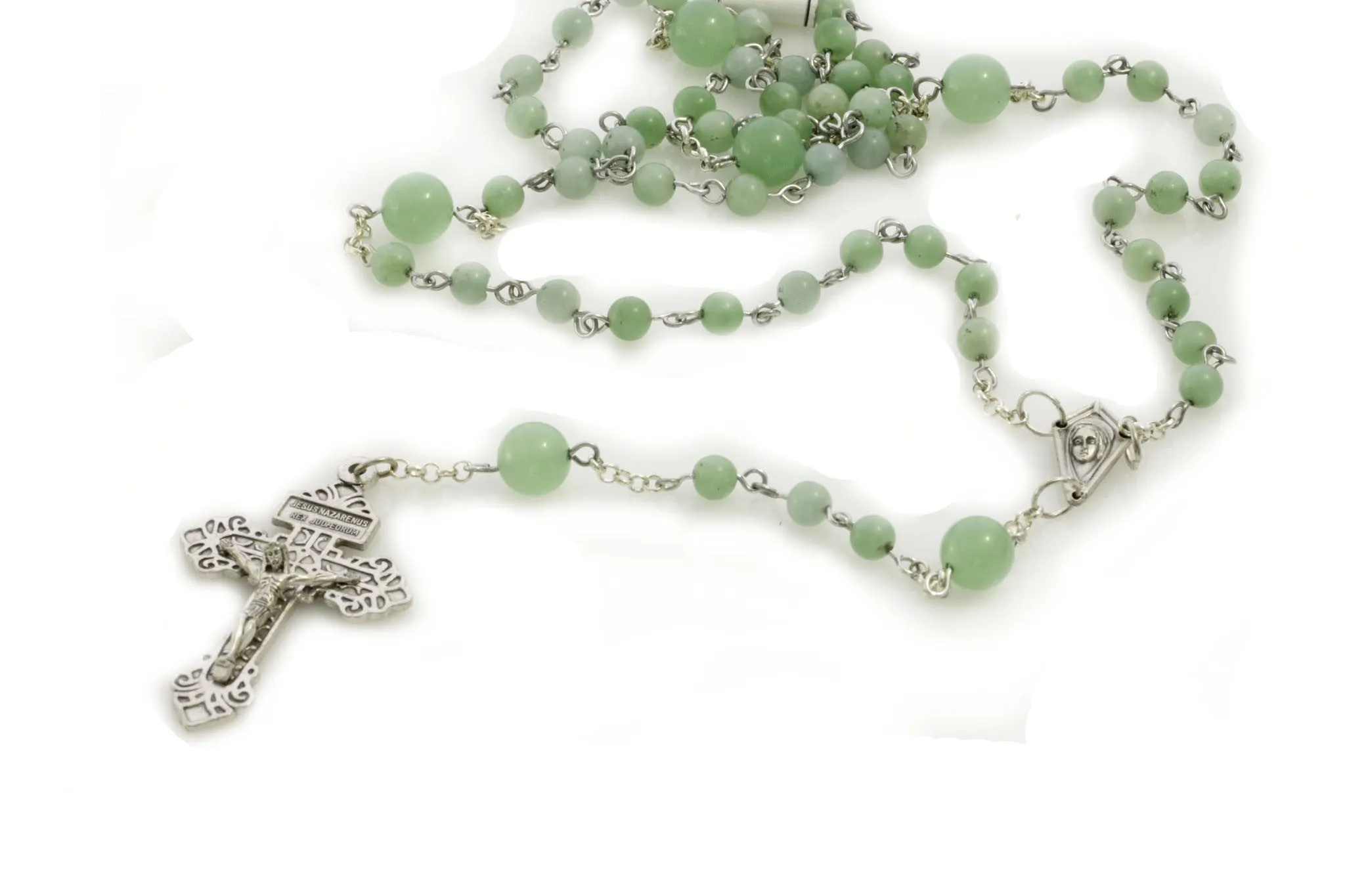 KTC-301 "Rosary" Jade Traditional Five Decade