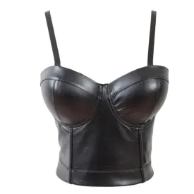 Leather Babe Bustier