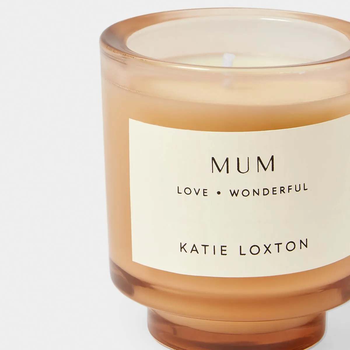 'Mum' Sentiment Candle | Blossom Print | Fresh Linen & White Lily