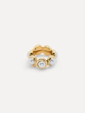 Pearl Sphere Ring