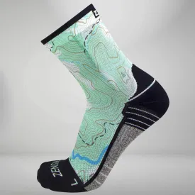 Topography Socks (Mini Crew)