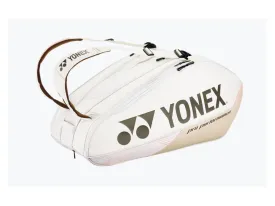 Yonex V Core 2024 Pro Thermal 9 Racket Bag Sand Beige